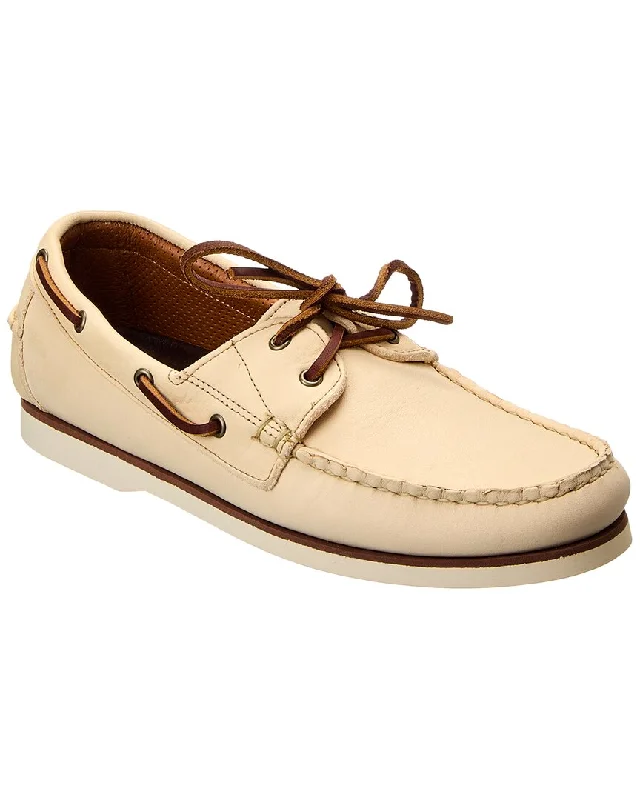 Allen Edmonds Force 10 Leather Boat Shoe