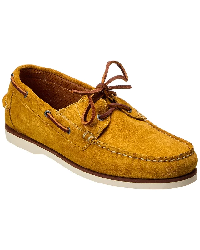 Allen Edmonds Force 10 Suede Boat Shoe