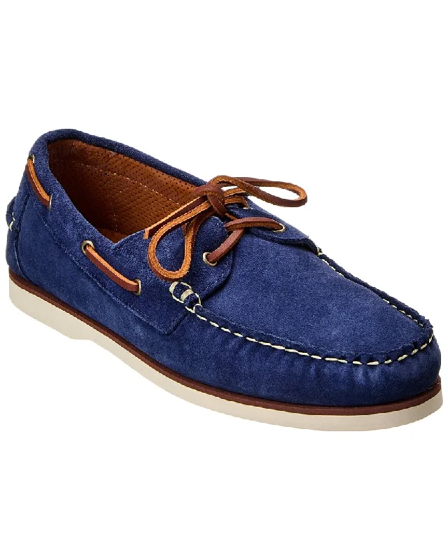 Allen Edmonds Force 10 Suede Boat Shoe