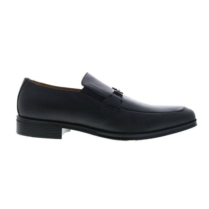 Bruno Magli Renzo BM3RENA0 Mens Black Loafers & Slip Ons Casual Shoes