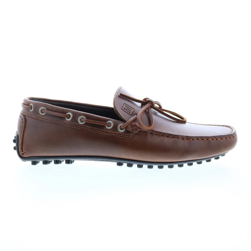 Bruno Magli Tino MB2TINB0 Mens Brown Loafers & Slip Ons Moccasin Shoes