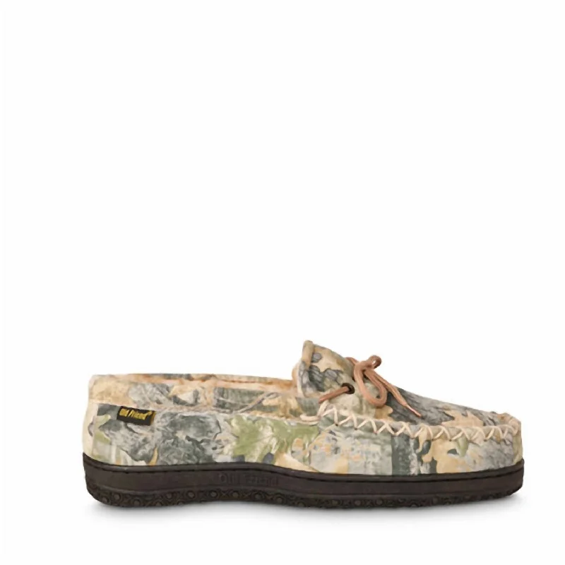 Seasonal Clearance Men's Loafer Moccasin In Camo