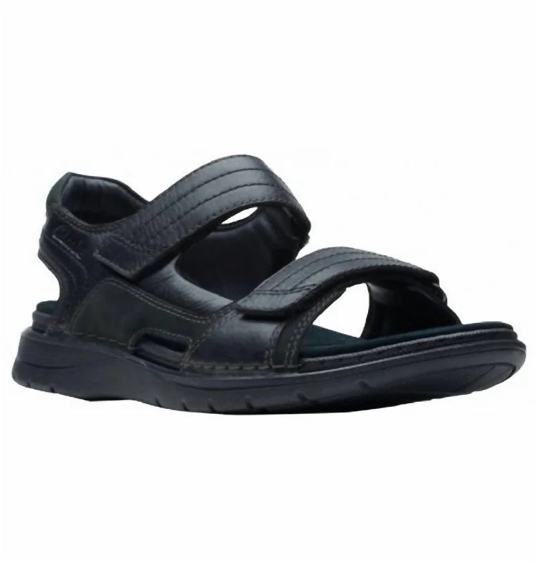 Men's Nature Trek Sandals In Black