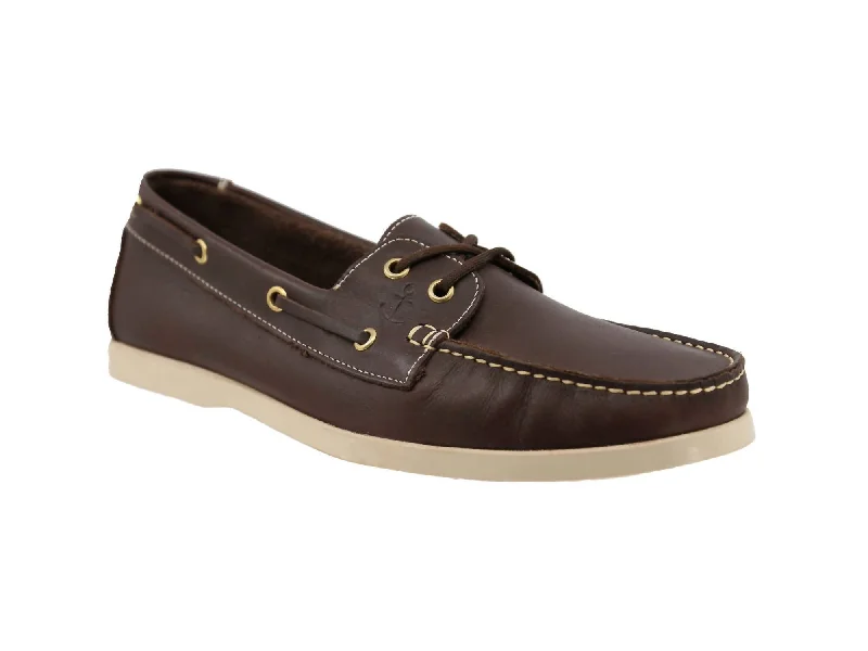 Mocassin Shoes - Remy In Brown