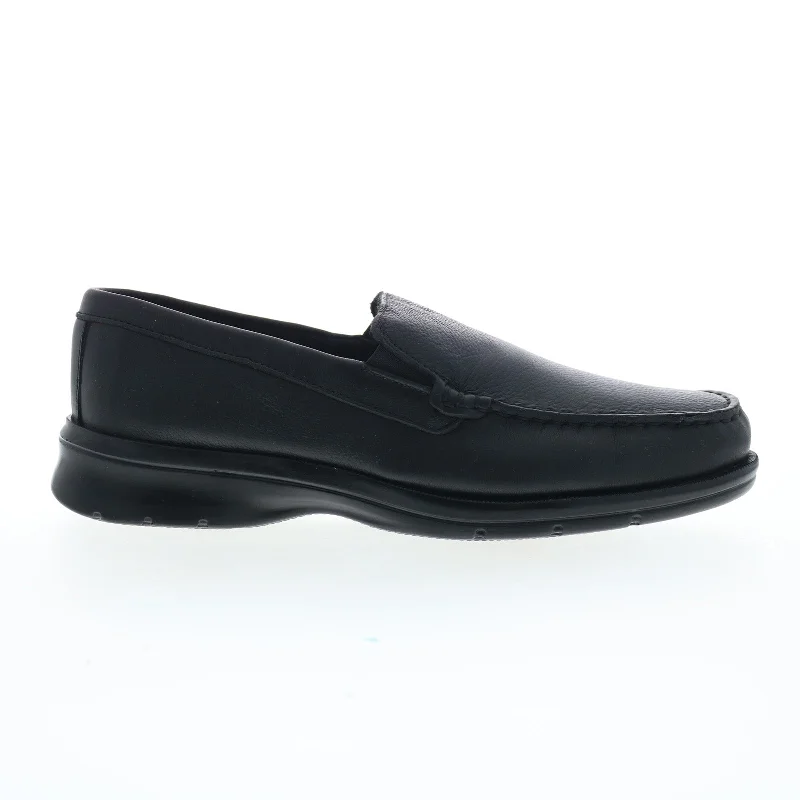 Exclusive Online Offer Rockport Palmer Venetian Mens Black Wide Loafers & Slip Ons Casual Shoes