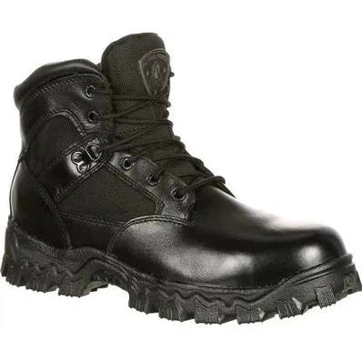 Rocky Men's Alpha Force 6" Soft Toe WP Public Service Boot -Black- FQ0002167