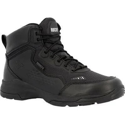 Rocky Men's Tac One 6" Soft Toe WP Public Service Boot -Black- RKD0112