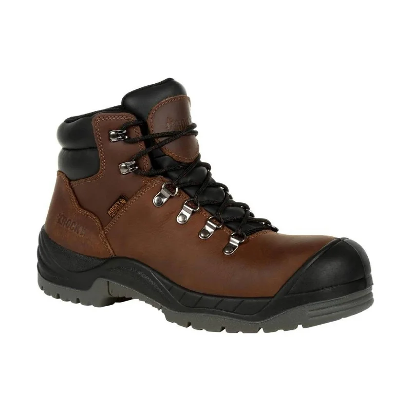 Rocky Men's WorkSmart Composite Toe Work Boot - Brown