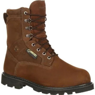 Rocky Ranger 9" Steel Toe WP 600G Insulated Work Boot -Brown- FQ0006223