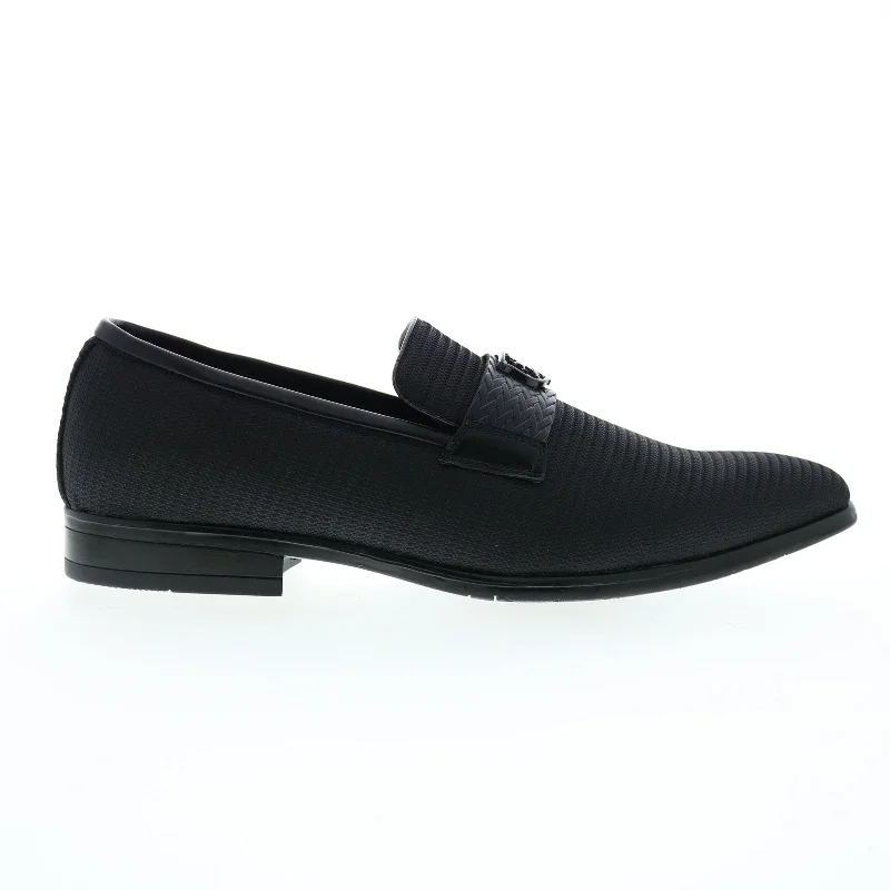 Stacy Adams Tazzi 25529-001 Mens Black Loafers & Slip Ons Casual Shoes