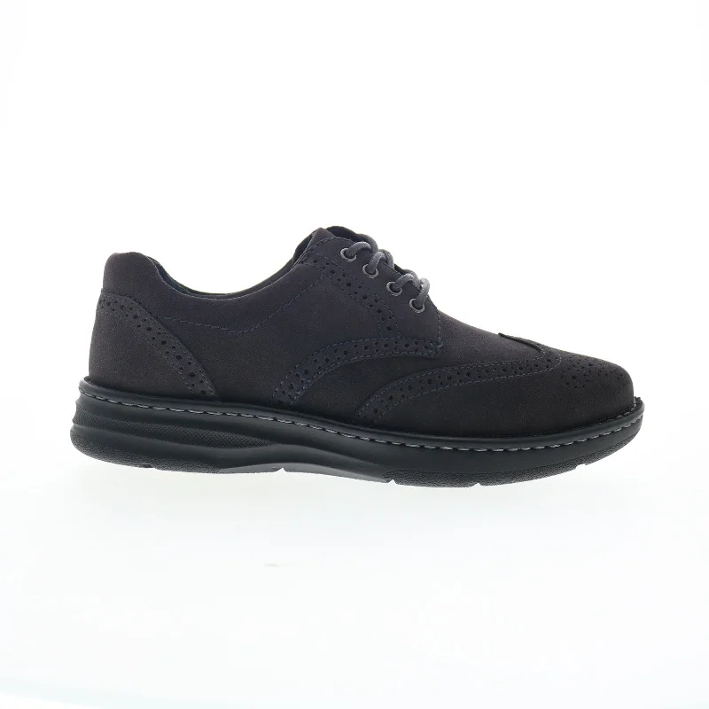 Discount Mania Drew Delaware Mens Gray Wide Oxfords & Lace Ups Wingtip & Brogue Shoes Discount Mania Drew Delaware Mens Gray Wide Oxfords & Lace Ups Wingtip & Brogue Shoes