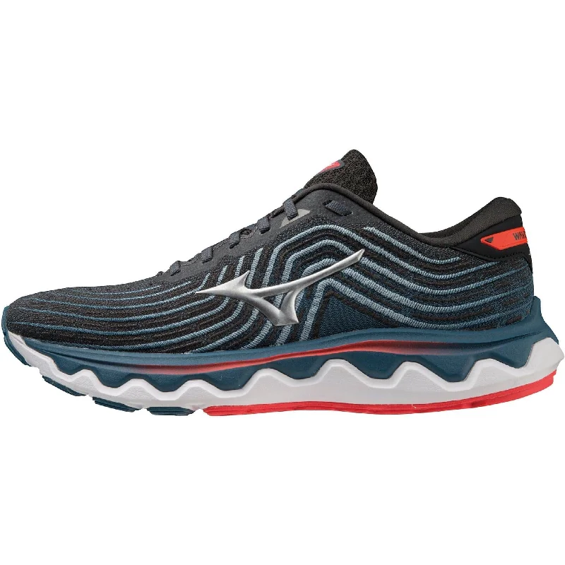 Huge Savings Mizuno Wave Horizon 6 Mens Running Shoes - Black