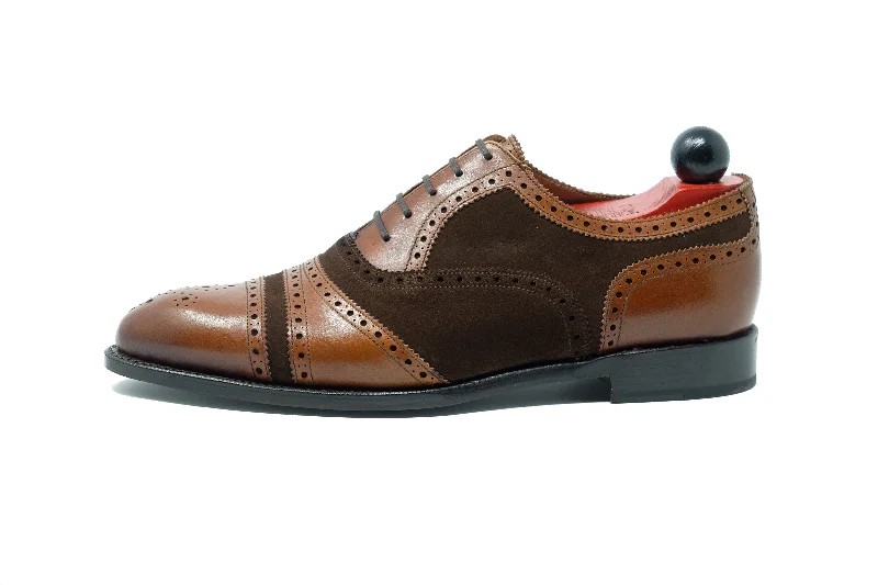 Don't Miss Out Phillips - MTO - Maple Calf / Mocha Suede - NGT Last - Single Leather Sole Don't Miss Out Phillips - MTO - Maple Calf / Mocha Suede - NGT Last - Single Leather Sole
