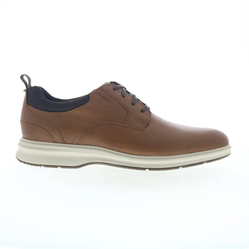 One-DAY Sale Rockport Total Motion City Plain Toe Mens Brown Wide Oxfords Plain Toe Shoes One-DAY Sale Rockport Total Motion City Plain Toe Mens Brown Wide Oxfords Plain Toe Shoes